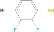 4-Bromo-2,3-difluorobenzenethiol