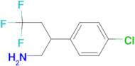 2-(4-Chloro-phenyl)-4,4,4-trifluoro-butylamine