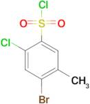 4-Bromo-2-chloro-5-methylbenzenesulfonyl chloride