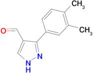 3-(3,4-Dimethylphenyl)-1H-pyrazole-4-carbaldehyde