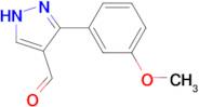 3-(3-Methoxyphenyl)-1H-pyrazole-4-carbaldehyde