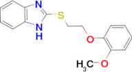 2-{[2-(2-Methoxyphenoxy)ethyl]thio}-1H-benzimidazole
