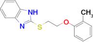 2-{[2-(2-Methylphenoxy)ethyl]thio}-1H-benzimidazole