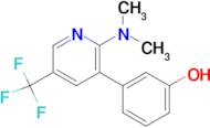 3-(2-Dimethylamino-5-trifluoromethyl-pyridin-3-yl)-phenol