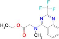 [Methyl-(2-trifluoromethyl-quinazolin-4-yl)-amino]-acetic acid ethyl ester