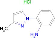 2-(3-Methyl-1H-pyrazol-1-yl)aniline hydrochloride