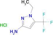 1-Ethyl-5-(trifluoromethyl)-1H-pyrazol-3-amine hydrochloride