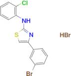 4-(3-Bromophenyl)-N-(2-chlorophenyl)thiazol-2-amine hydrobromide
