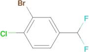 2-Bromo-1-chloro-4-(difluoromethyl)benzene