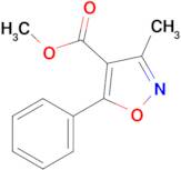 3-Methyl-5-phenyl-isoxazole-4-carboxylic acid methy ester