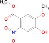 4-Hydroxy-5-methoxy-2-nitro-benzoic acid methyl ester
