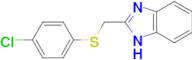 2-{[(4-Chlorophenyl)thio]methyl}-1H-benzimidazole