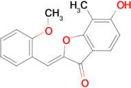 (2Z)-6-Hydroxy-2-(2-methoxybenzylidene)-7-methyl-1-benzofuran-3(2H)-one