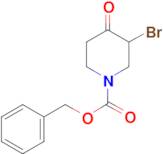 3-Bromo-4-oxo-piperidine-1-carboxylic acid benzyl ester