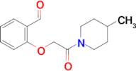 2-[2-(4-Methyl-1-piperidinyl)-2-oxoethoxy]-benzaldehyde