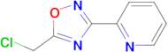 2-(5-Chloromethyl-[1,2,4]oxadiazol-3-yl)-pyridine