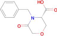 (S)-4-Benzyl-5-oxo-morpholine-3-carboxylic acid