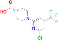 6'-Chloro-4'-trifluoromethyl-3,4,5,6-tetrahydro-2H-[1,2']bipyridinyl-4-carboxylic acid