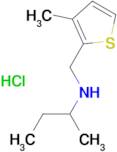 N-[(3-Methyl-2-thienyl)methyl]-2-butanamine hydrochloride