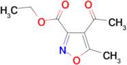 Ethyl 4-acetyl-5-methylisoxazole-3-carboxylate