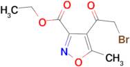 Ethyl 4-(2-bromoacetyl)-5-methylisoxazole-3-carboxylate