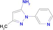 3-Methyl-1-(pyridin-3-yl)-1H-pyrazol-5-amine