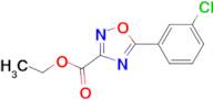 Ethyl 5-(3-chlorophenyl)-[1,2,4]oxadiazole-3-carboxylate