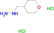 [(Tetrahydro-2H-pyran-4-yl)methyl]hydrazine dihydrochloride