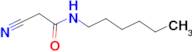 2-Cyano-N-(hexyl)-acetamide