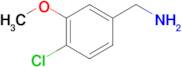 4-Chloro-3-methoxybenzylamine