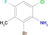 2-Bromo-6-chloro-4-fluoro-3-methylaniline