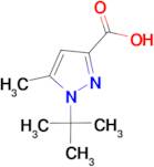 1-tert-Butyl-5-methyl-1H-pyrazole-3-carboxylic acid