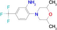 2-(2,6-Dimethyl-morpholin-4-yl)-5-trifluoromethylaniline