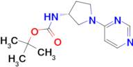 tert-Butyl N-[(3R)-1-(pyrimidin-4-yl)pyrrolidin-3-yl]carbamate