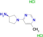 (3R)-1-(6-Methylpyrimidin-4-yl)pyrrolidin-3-amine dihydrochloride