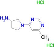 (3S)-1-(6-Methylpyrimidin-4-yl)pyrrolidin-3-amine dihydrochloride