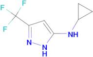 Cyclopropyl-(5-trifluoromethyl-2H-pyrazol-3-yl)-amine