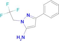 3-Phenyl-1-(2,2,2-trifluoroethyl)-1H-pyrazol-5-amine