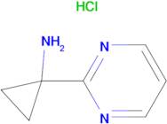 1-(Pyrimidin-2-yl)cyclopropan-1-amine hydrochloride