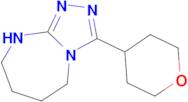 3-(Oxan-4-yl)-5H,6H,7H,8H,9H-[1,2,4]triazolo-[4,3-a][1,3]diazepine