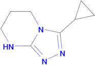 3-Cyclopropyl-5H,6H,7H,8H-[1,2,4]-triazolo[4,3-a]pyrimidine