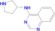 N-[(3R)-Pyrrolidin-3-yl]quinazolin-4-amine