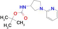 tert-Butyl N-[(3R)-1-(pyridin-2-yl)pyrrolidin-3-yl]carbamate