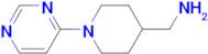 [1-(Pyrimidin-4-yl)piperidin-4-yl]methanamine