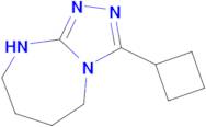 3-Cyclobutyl-5H,6H,7H,8H,9H-[1,2,4]-triazolo[4,3-a][1,3]diazepine