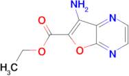 7-Amino-furo[2,3-b]pyrazine-6-carboxylic acid ethyl ester