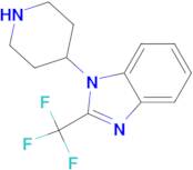1-(4-Piperidinyl)-2-(trifluoromethyl)-1H-benzimidazole