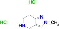 4,5,6,7-Tetrahydro-2-methyl-2H-pyrazolo[4,3-c]pyridine dihydrochloride