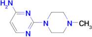 2-(4-Methyl-1-piperazinyl)-4-pyrimidinamine