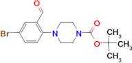 1-Boc-4-(4-Bromo-2-formylphenyl)piperazine